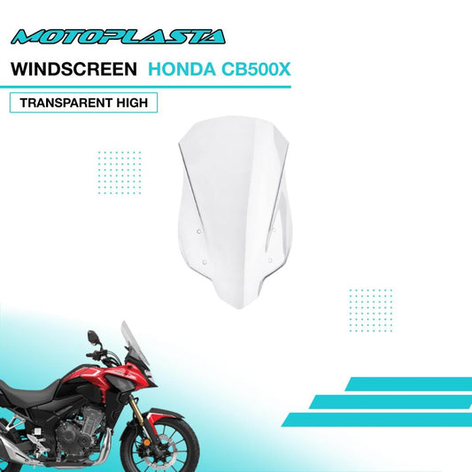MOTOPLASTA Windshield Honda CB500X Windscreen Visor