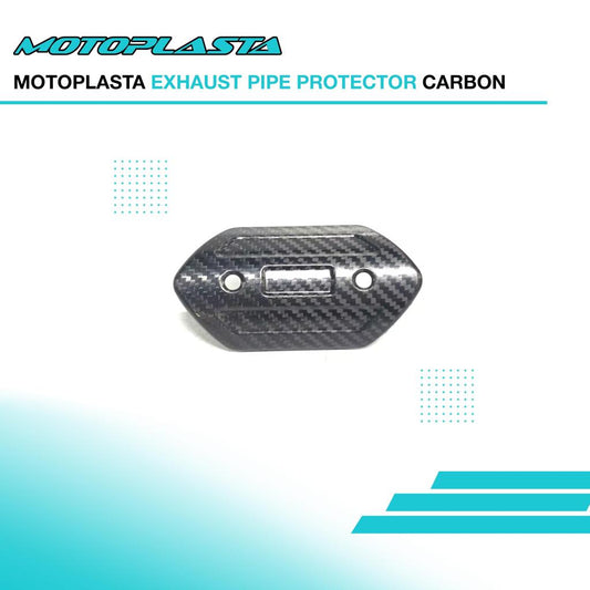 MOTOPLASTA Exhaust Pipe Protector Carbon Universal
