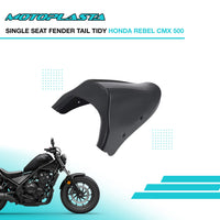 MOTOPLASTA Single Seat Fender Tail Tidy Honda Rebel CMX 500