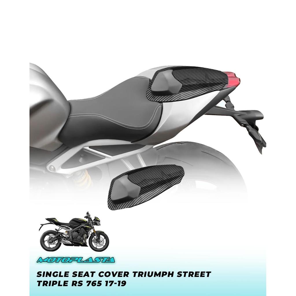 MOTOPLASTA Single Seat Cover Triumph Street Triple RS 765 17-19