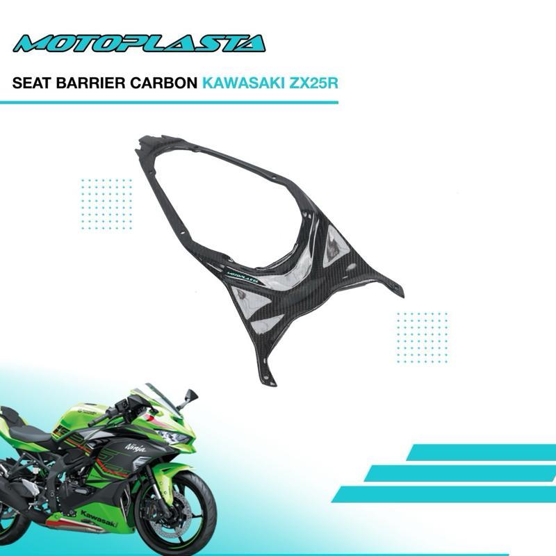 MOTOPLASTA Seat Barrier Carbon Kawasaki ZX25R, ZX25RR Karbon