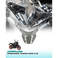 MOTOPLASTA Windscreen Yamaha MT09 14-16 / 21-23