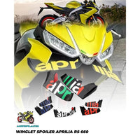 MOTOPLASTA Winglet Spoiler Aprilia RS 660