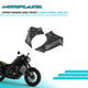 MOTOPLASTA Upper Fairing Side Front Honda Rebel CMX 500