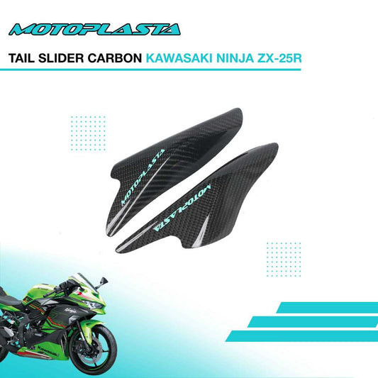 MOTOPLASTA Tail Slider Carbon Kawasaki ZX25R, ZX25RR, ZX4RR Karbon