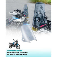 MOTOPLASTA Windscreen Touring CF Moto 450 MT High Visor Windshield