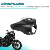 MOTOPLASTA Fairing + Windshield Honda Rebel CMX 1100 Model Road Glide Low