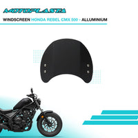 MOTOPLASTA Windscreen Honda Rebel CMX 500 Alluminium