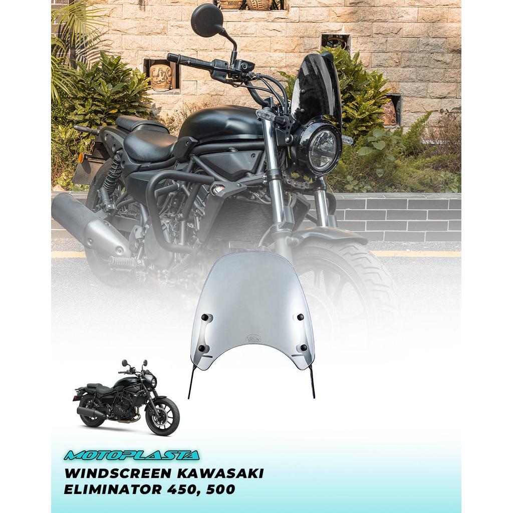 MOTOPLASTA Windscreen Kawasaki Eliminator 450, 500
