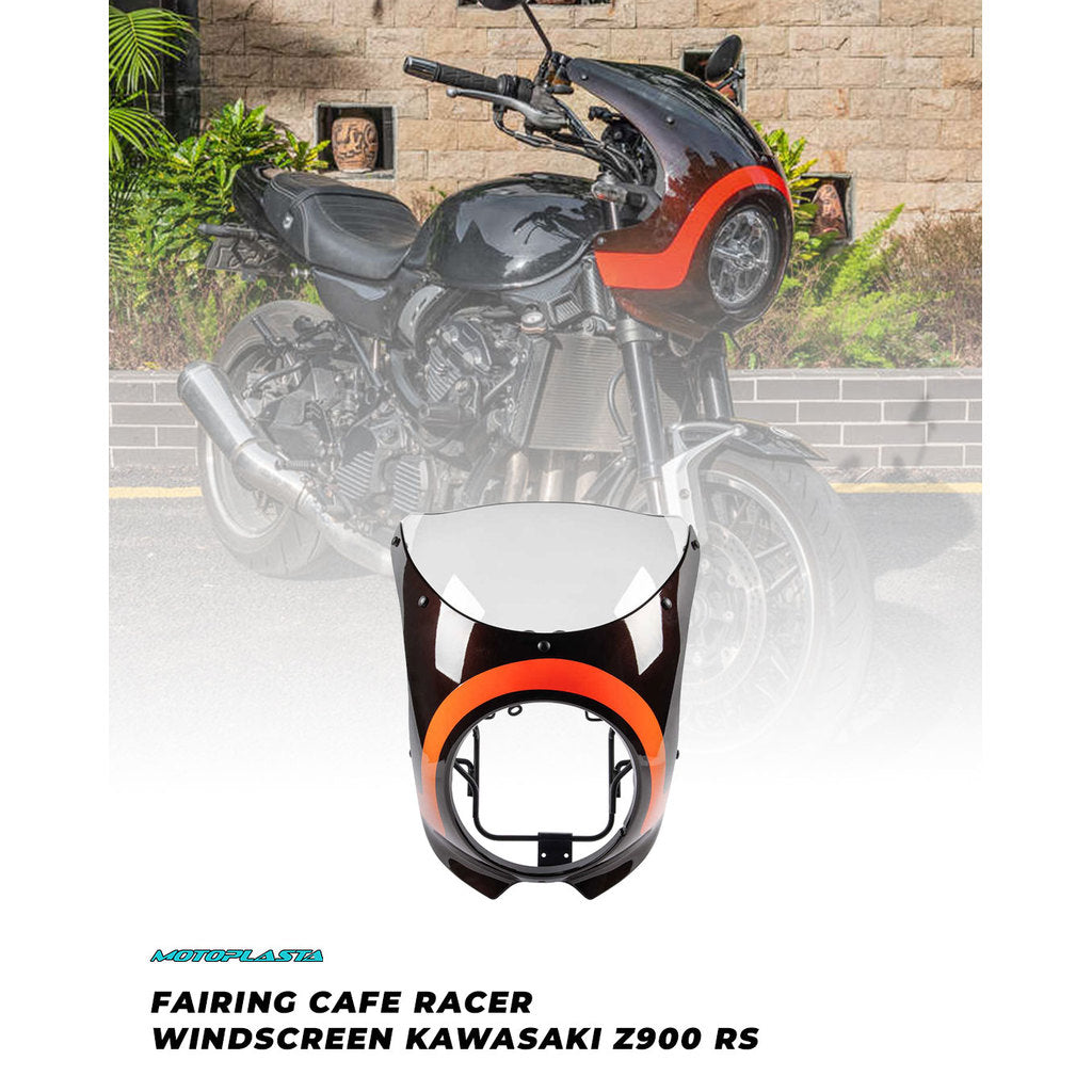 MOTOPLASTA Fairing Cafe Racer Windscreen Kawasaki Z900 RS