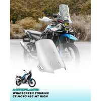 MOTOPLASTA Windscreen Touring CF Moto 450 MT High Visor Windshield