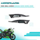 MOTOPLASTA Small Panel Body Carbon Kawasaki ZX25R, ZX25RR New, ZX4RR Original Karbon