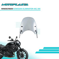 MOTOPLASTA Windscreen Kawasaki Eliminator 450, 500