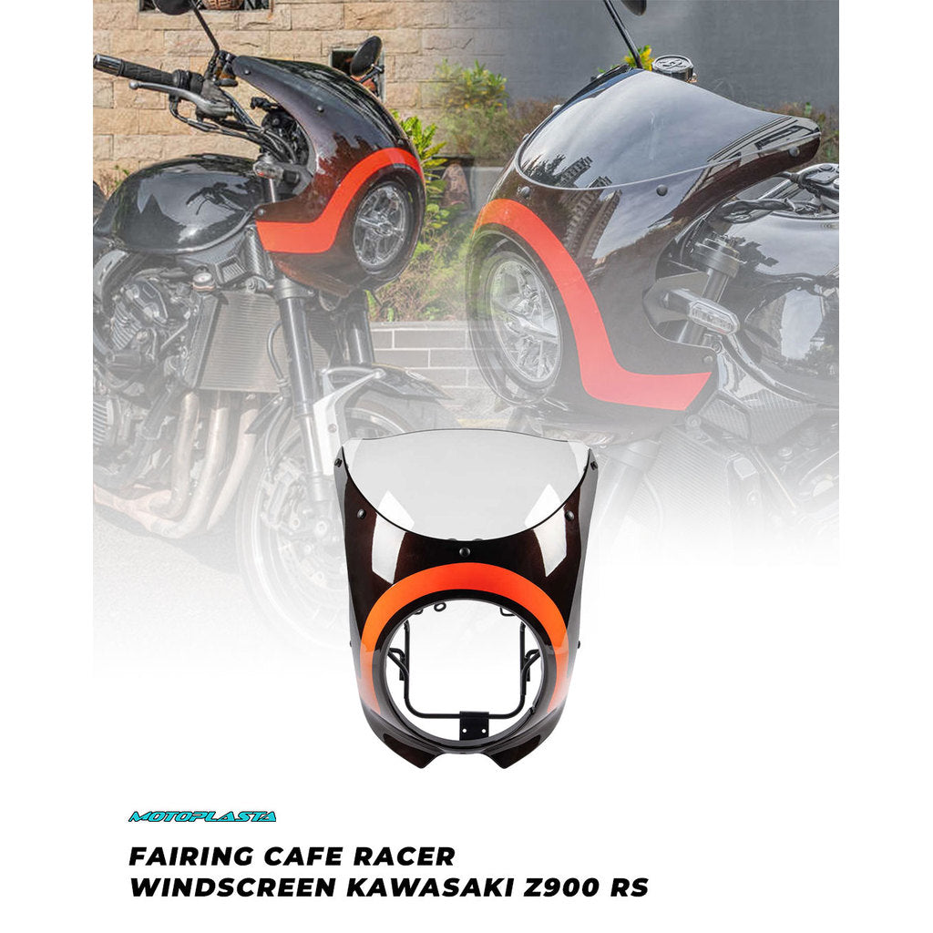 MOTOPLASTA Fairing Cafe Racer Windscreen Kawasaki Z900 RS