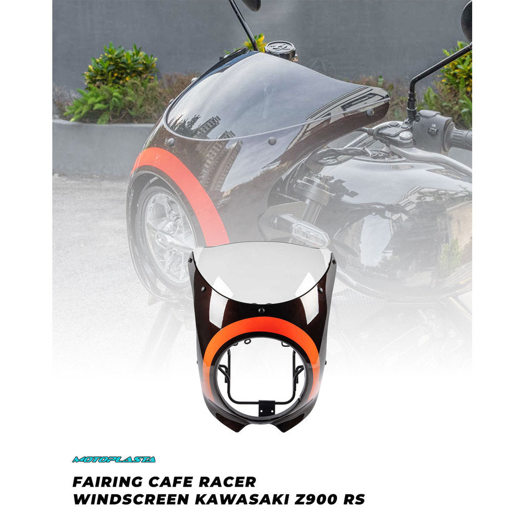 MOTOPLASTA Fairing Cafe Racer Windscreen Kawasaki Z900 RS