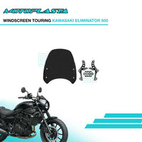 MOTOPLASTA Visor Touring Kawasaki Eliminator 500 Windshield Windscreen