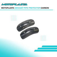 MOTOPLASTA Exhaust Pipe Protector Carbon Universal
