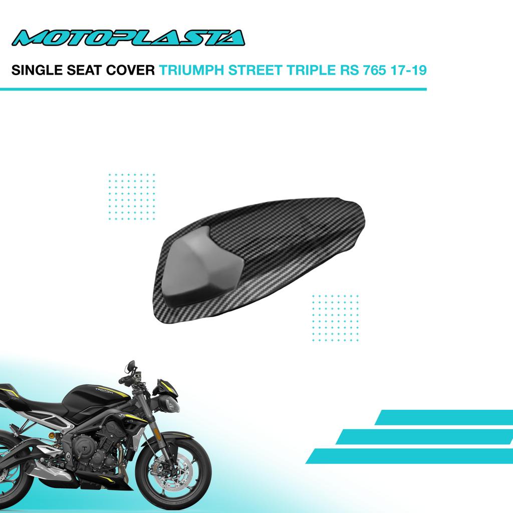 MOTOPLASTA Single Seat Cover Triumph Street Triple RS 765 17-19