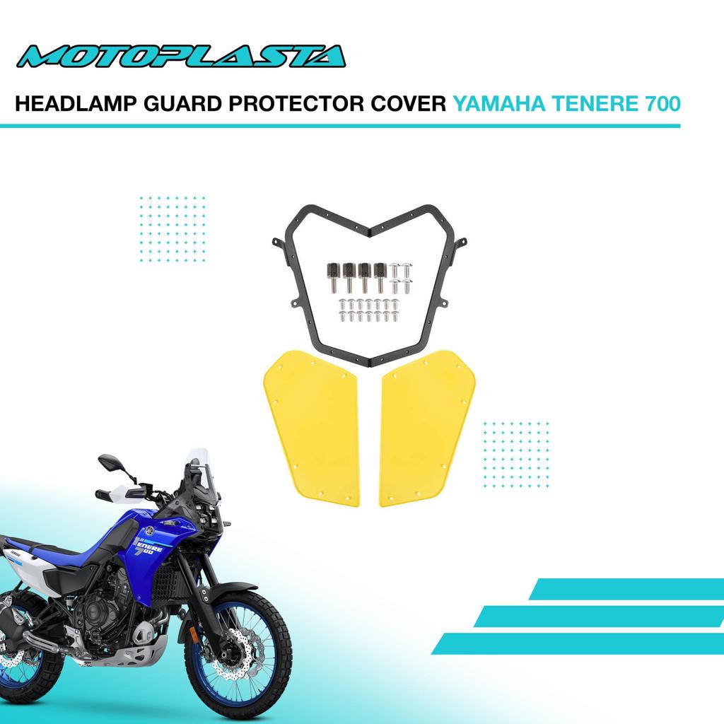 MOTOPLASTA Headlamp Guard Protector Cover Yamaha Tenere 700
