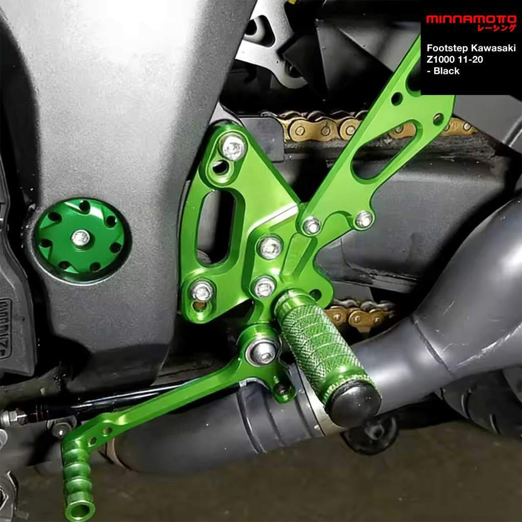 MINNAMOTO Footstep Kawasaki Z1000 11-20 - Black