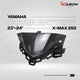 Kabon Cover Battery Carbon Yamaha XMAX 250 New Connected 23-Up Cover Aki Lapis Karbon Kevlar