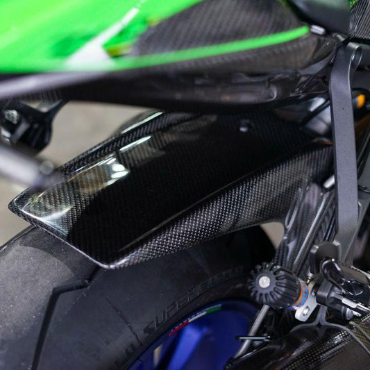 Kabon Hugger Extended Model Carbon Kawasaki ZX10R 2011-2024 Lapis Karbon Kevlar Kabon