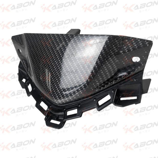 Kabon Cover Battery Carbon Yamaha XMAX 250 New Connected 23-Up Cover Aki Lapis Karbon Kevlar