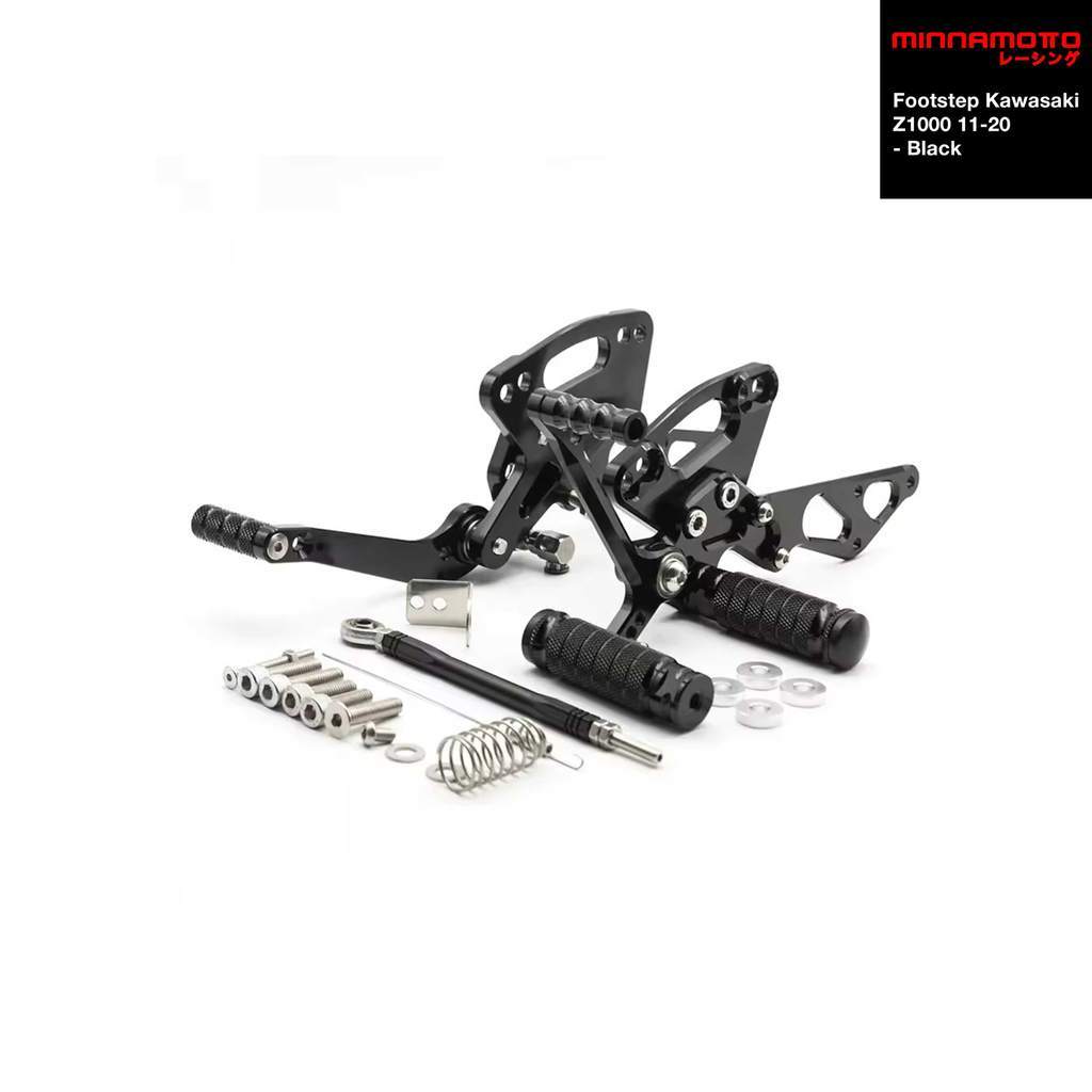 MINNAMOTO Footstep Kawasaki Z1000 11-20 - Black