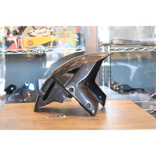 Kabon Front Fender Carbon Kawasaki ZX10R 16-20 / 21-Up Lapis Karbon Kevlar Kabon