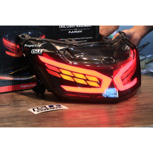 Stoplamp Lampu Rem Belakang LED 3 in 1 Yamaha N-Max Original AES Lampu Rem Belakang + Sein