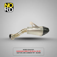 NORD EXHAUST KAWASAKI Z900 17–19, 20–24, 25-UP SLIP ON LINE PRO RACE / CARBON TIP