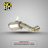 NORD EXHAUST KAWASAKI Z900 17–19, 20–24, 25-UP SLIP ON LINE PRO RACE / CARBON TIP