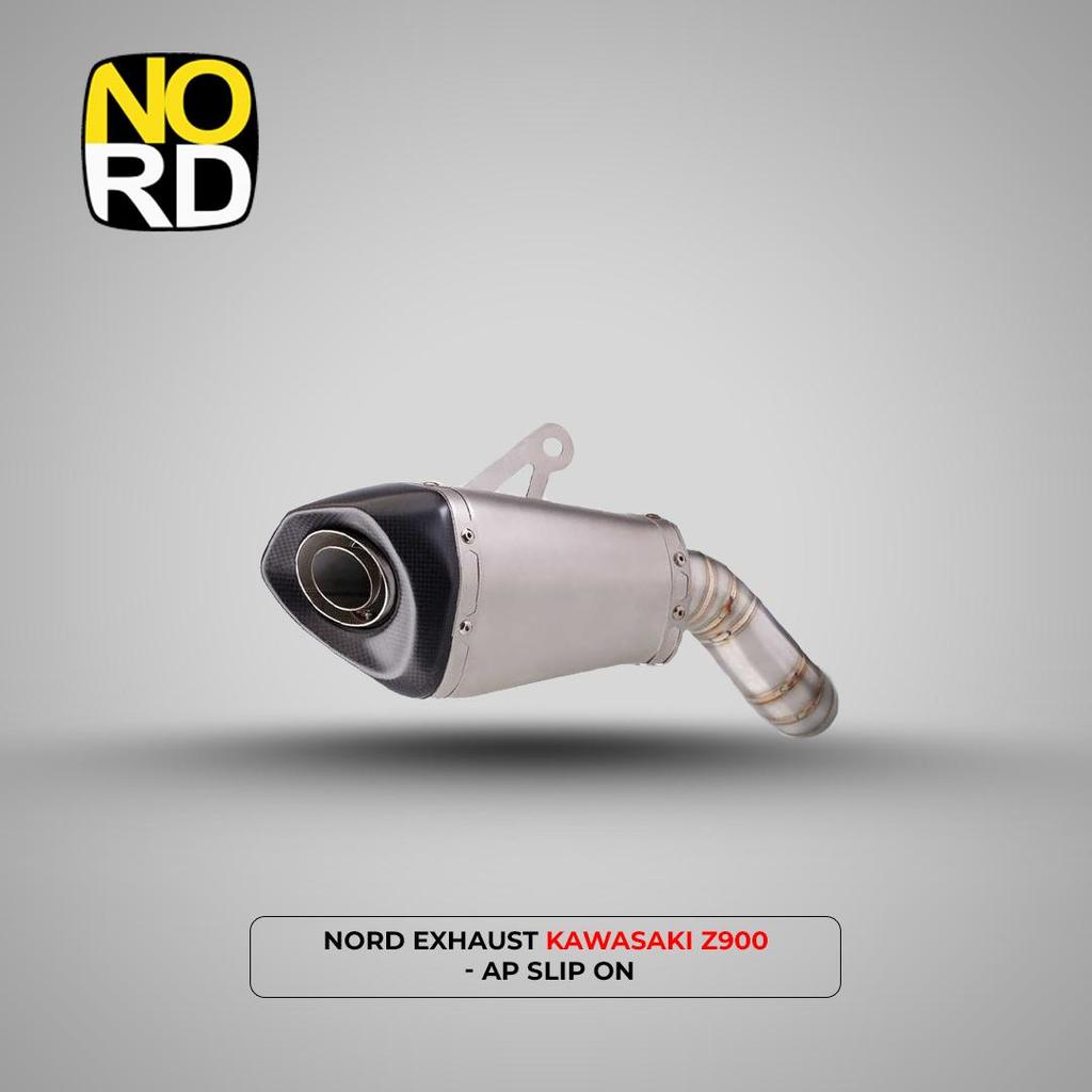 NORD EXHAUST KAWASAKI Z900 17–19, 20–24, 25-UP SLIP ON LINE PRO RACE / CARBON TIP