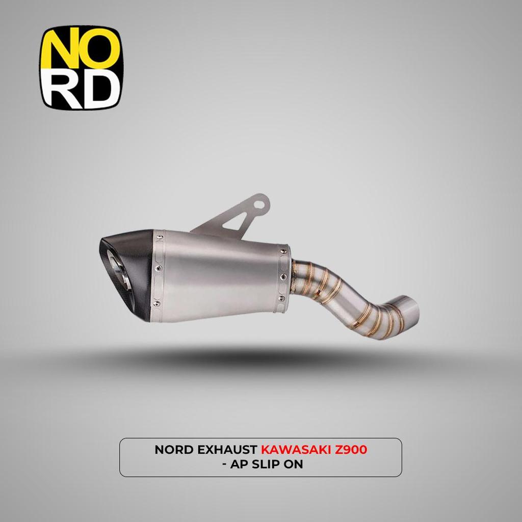NORD EXHAUST KAWASAKI Z900 17–19, 20–24, 25-UP SLIP ON LINE PRO RACE / CARBON TIP