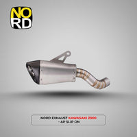 NORD EXHAUST KAWASAKI Z900 17–19, 20–24, 25-UP SLIP ON LINE PRO RACE / CARBON TIP