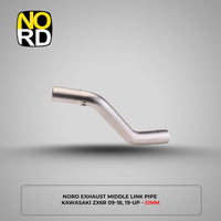 NORD EXHAUST & MIDDLE LINK PIPE KAWASAKI ZX6R 636 SLIP ON LINE PRO RACE
