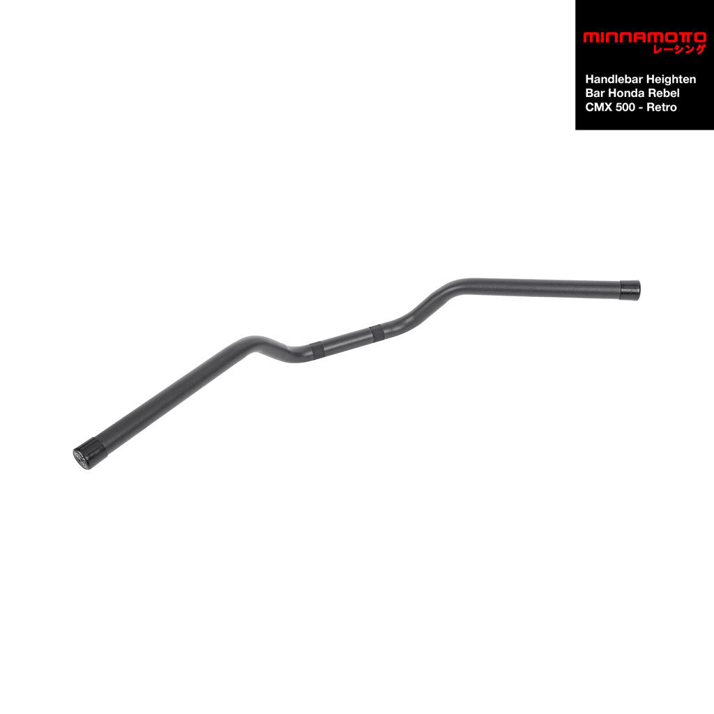MINNAMOTO Handlebar Stang Honda Rebel CMX 500 Retro Medium High / Drag Low