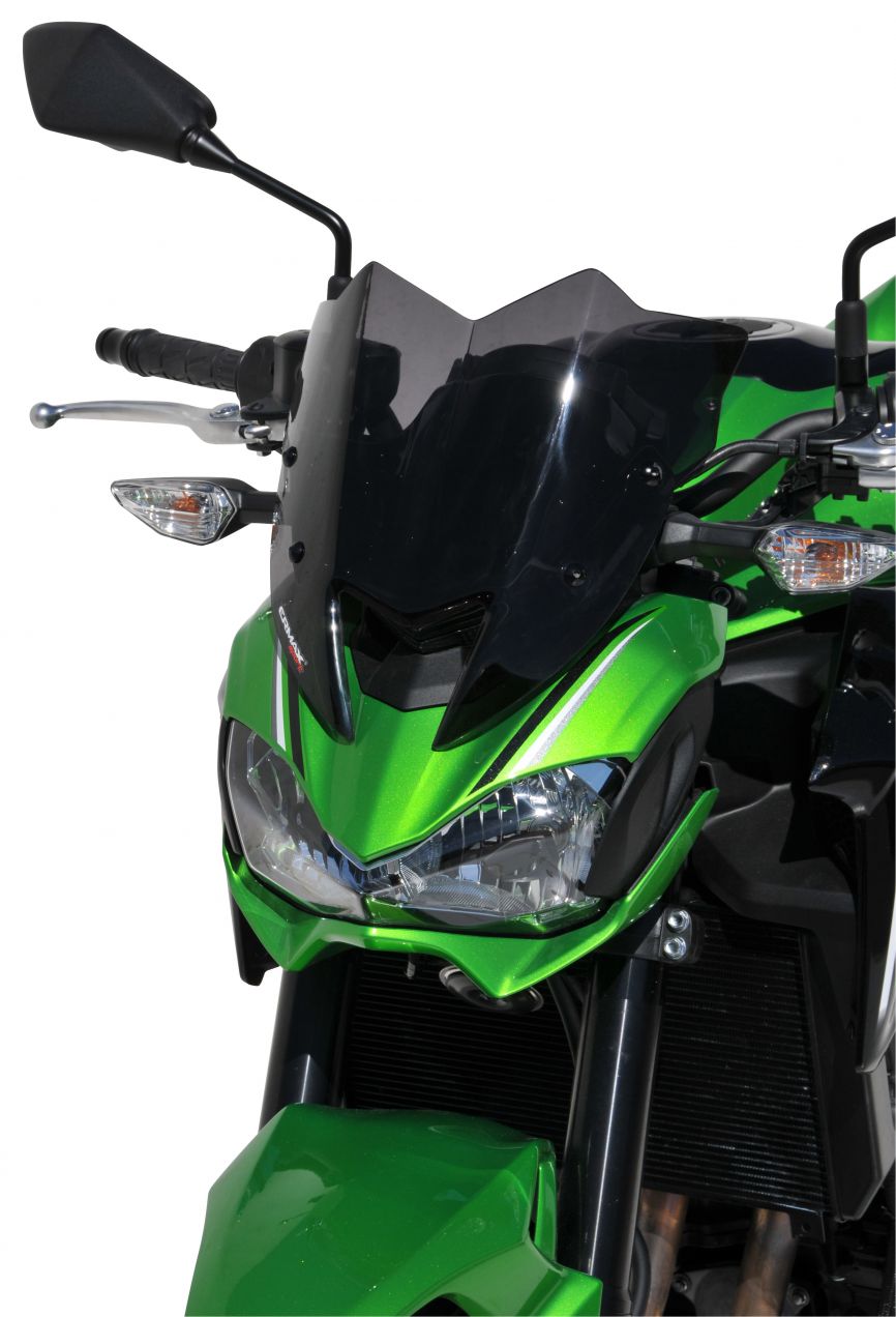 ERMAX Visor windscreen Kawasaki Z900 - Dark Black